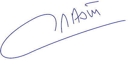 Signature Dr Miguel Asin